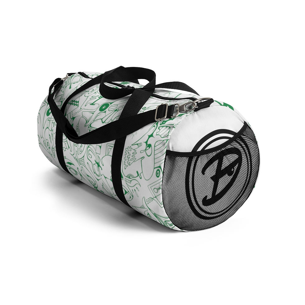 Thumbnail: Duffel Bag - Spinnaroony 2 (white)