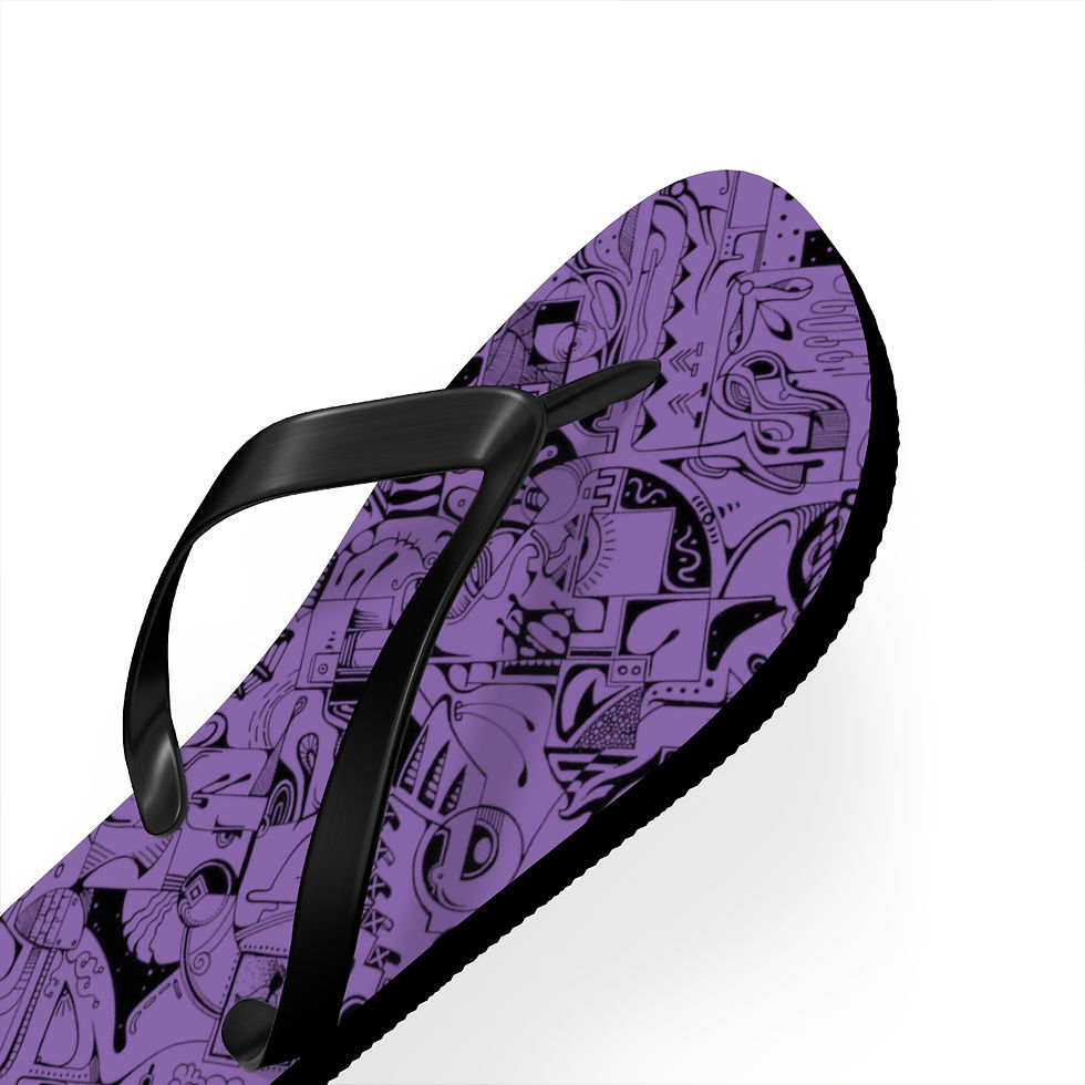 Thumbnail: Flip Flops - Spinnaroony (light purple)