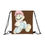 Thumbnail: Outdoor Drawstring Bag - Mario, Mario (brown)
