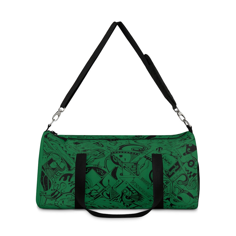 Thumbnail: Duffel Bag - Spinnaroony (dark green)