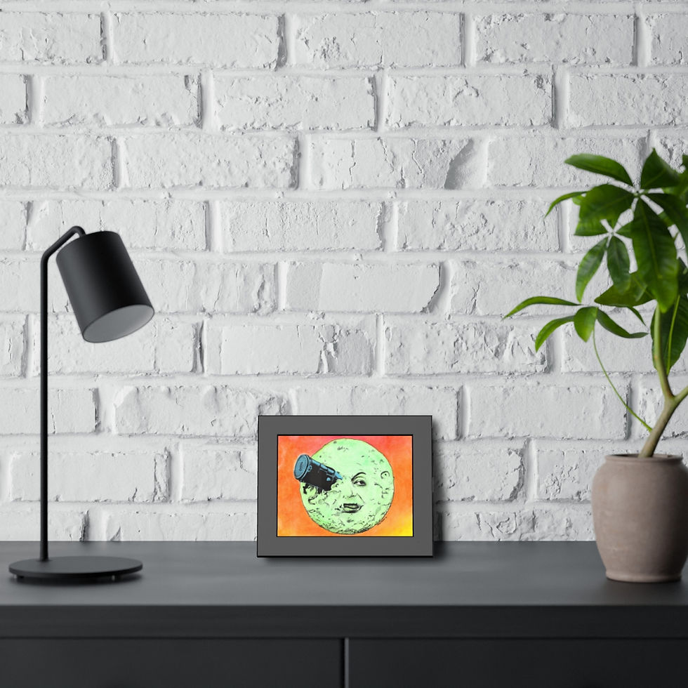 Thumbnail: Framed Paper Posters - Brain Damage