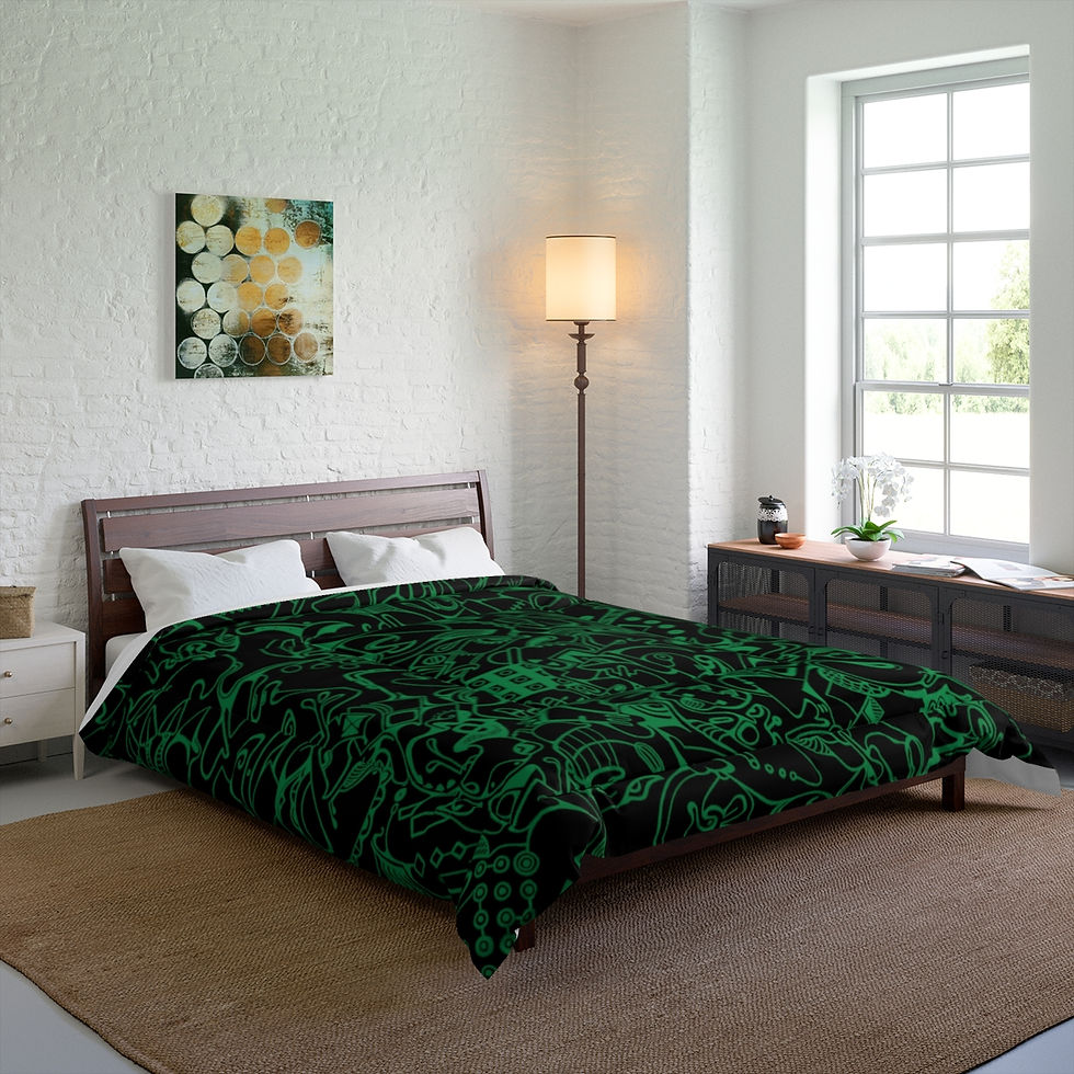 Thumbnail: Comforter - Spinnaroony 2 (black)