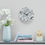 Thumbnail: Acrylic Wall Clock - Spinnaroony (white)