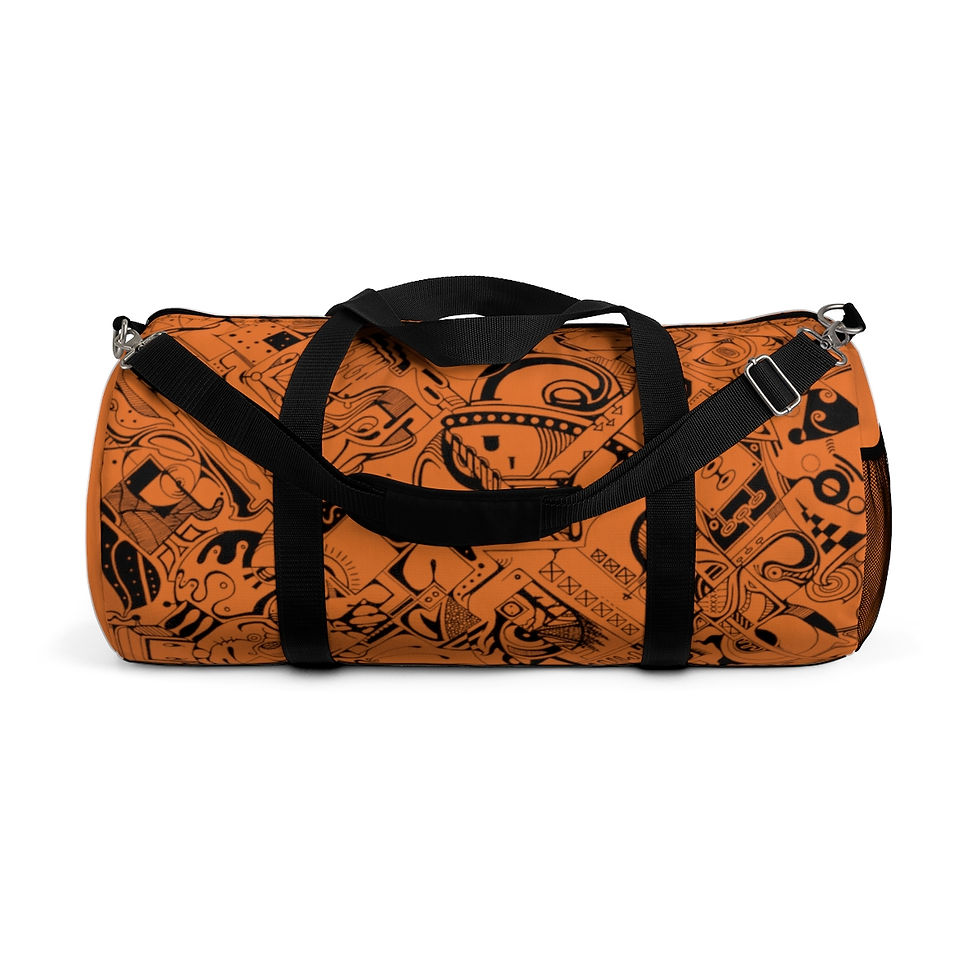 Thumbnail: Duffel Bag - Spinnaroony (orange)