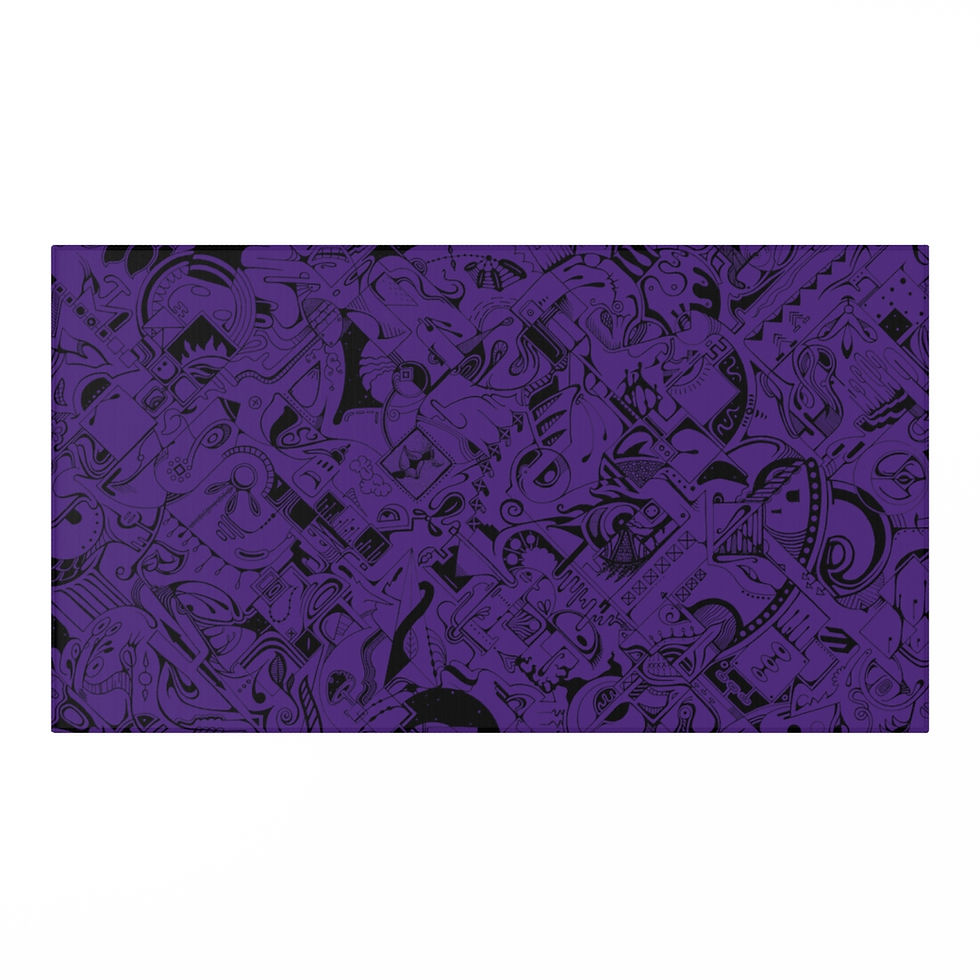 Thumbnail: Dornier Rug - Spinnaroony (purple)