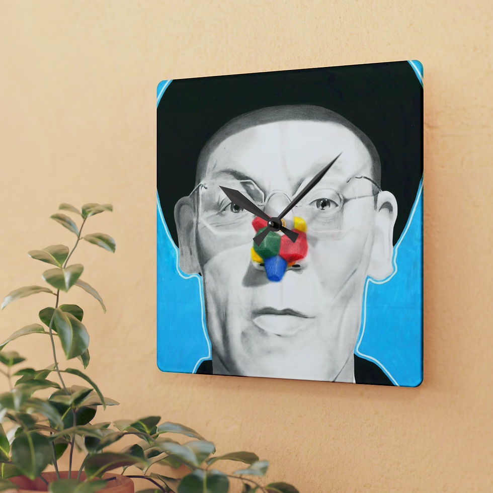 Thumbnail: Acrylic Wall Clock - Gimme