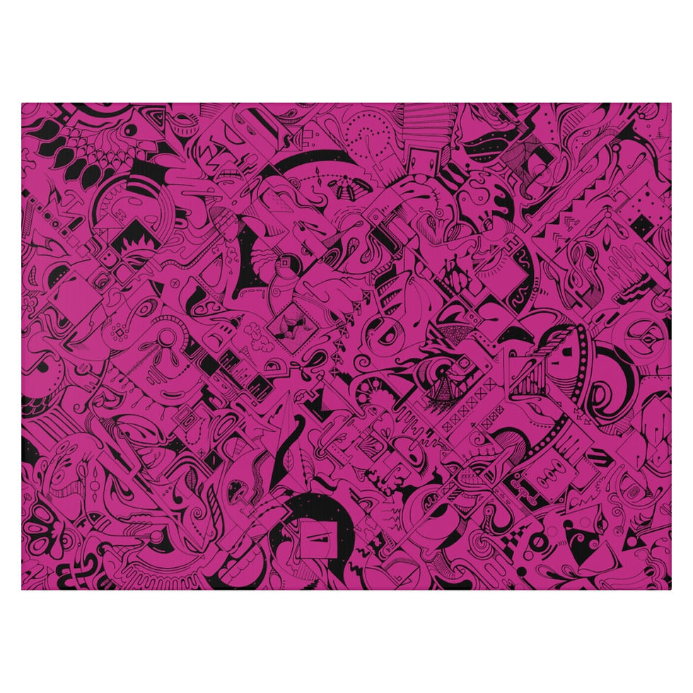 Thumbnail: Dornier Rug - Spinnaroony (pink)