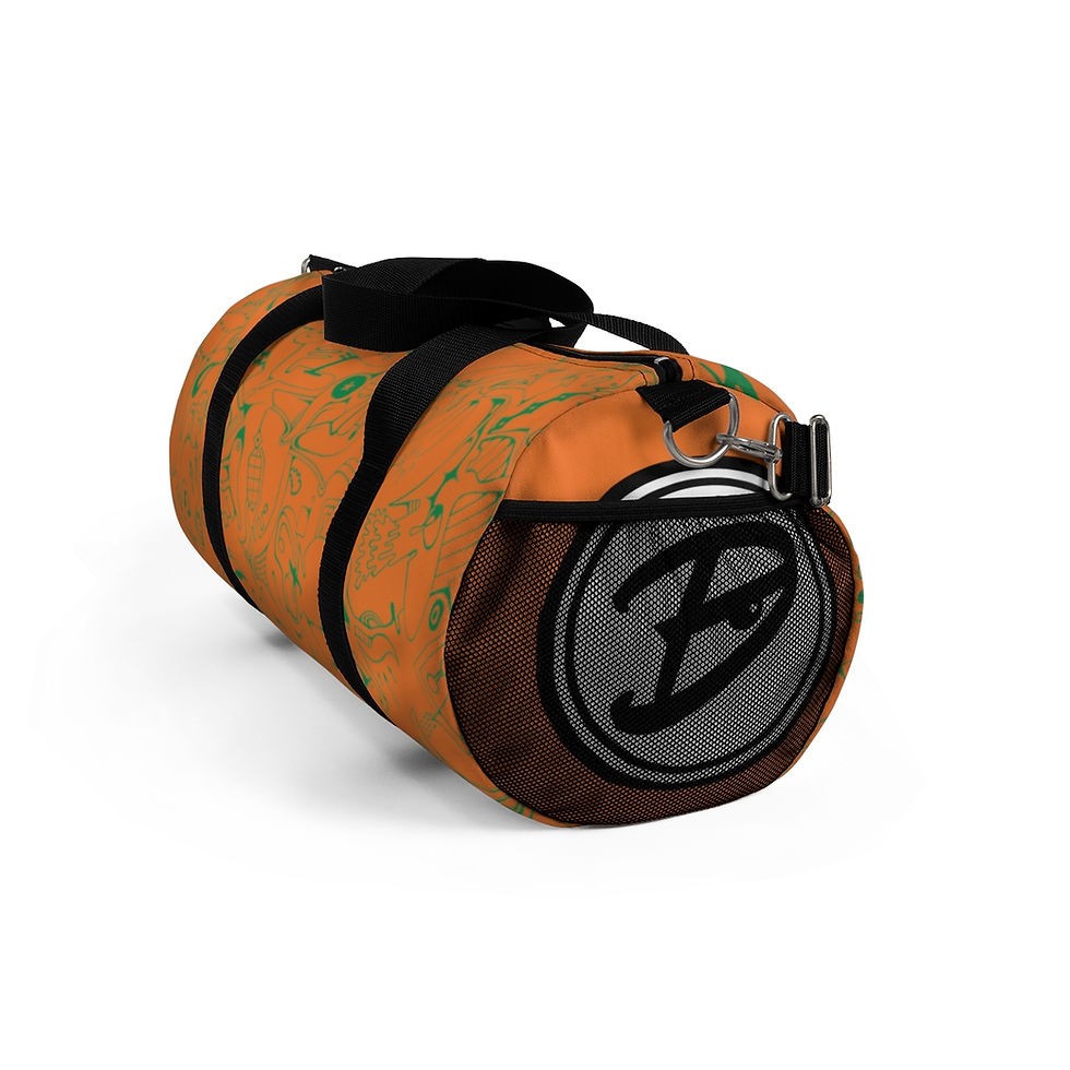 Thumbnail: Duffel Bag - Spinnaroony 2 (orange)
