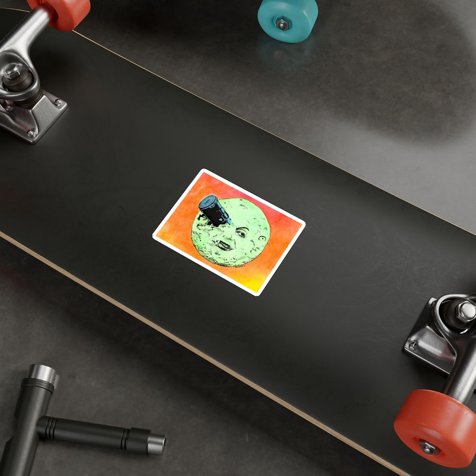Thumbnail: Kiss-Cut Vinyl Decals - Brain Damage