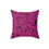 Thumbnail: Polyester Square Pillow - Spinnaroony (pink)