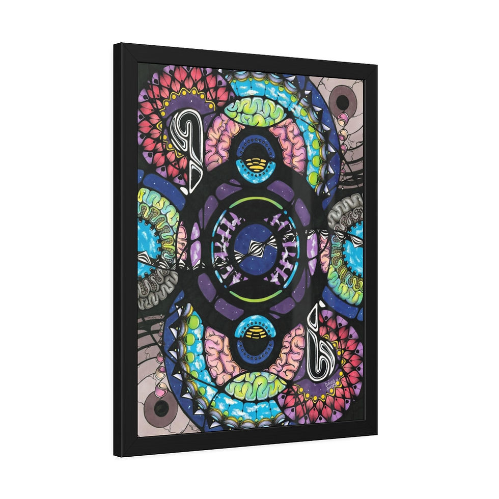 Thumbnail: Framed Paper Posters - Insomnia For The WIn