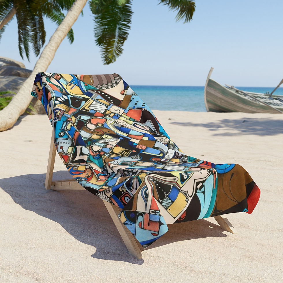 Thumbnail: Beach Towel - Trap Doors
