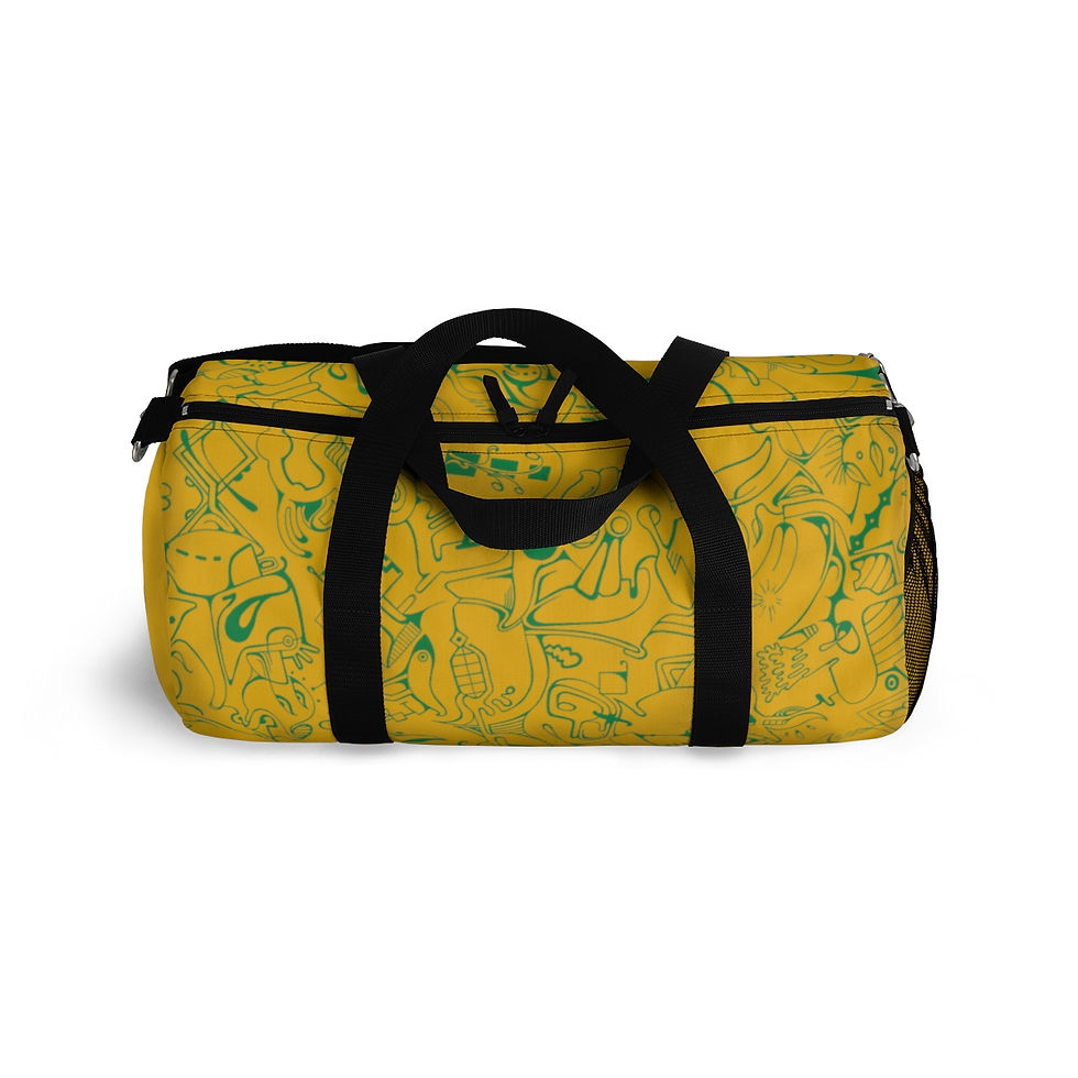 Thumbnail: Duffel Bag - Spinnaroony 2 (yellow)