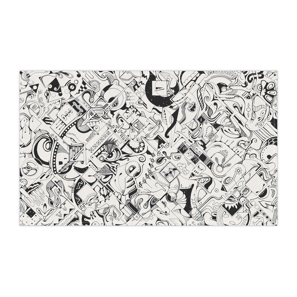 Thumbnail: Kitchen Towel - Spinnaroony (white)