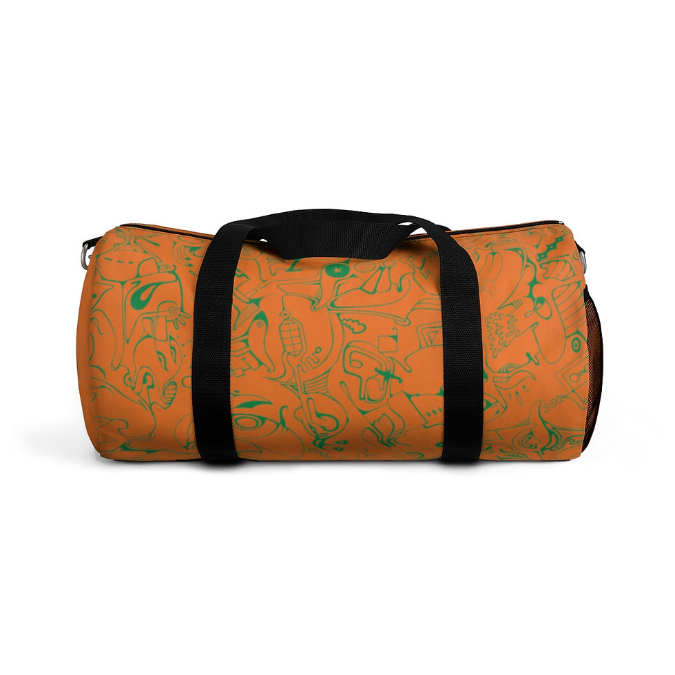 Thumbnail: Duffel Bag - Spinnaroony 2 (orange)