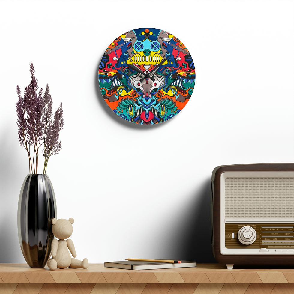 Thumbnail: Acrylic Wall Clock - Give It To Me, Baby