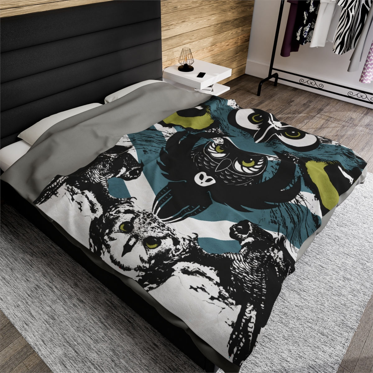 Velveteen Plush Blanket - Higher Ground