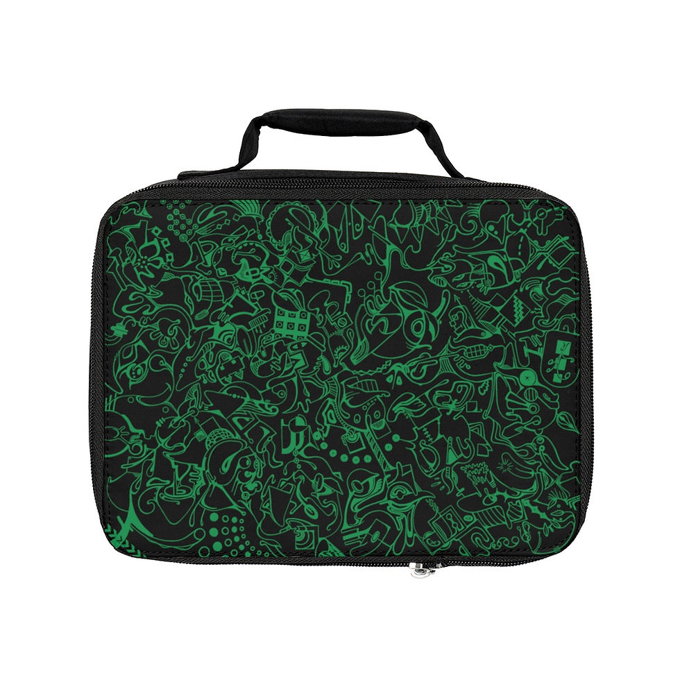 Lunch Bag - Spinnaroony 2 (black)