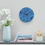 Thumbnail: Acrylic Wall Clock - Spinnaroony (light blue)
