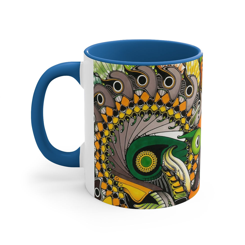 Thumbnail: Accent Coffee Mug, 11oz - Dankenstein