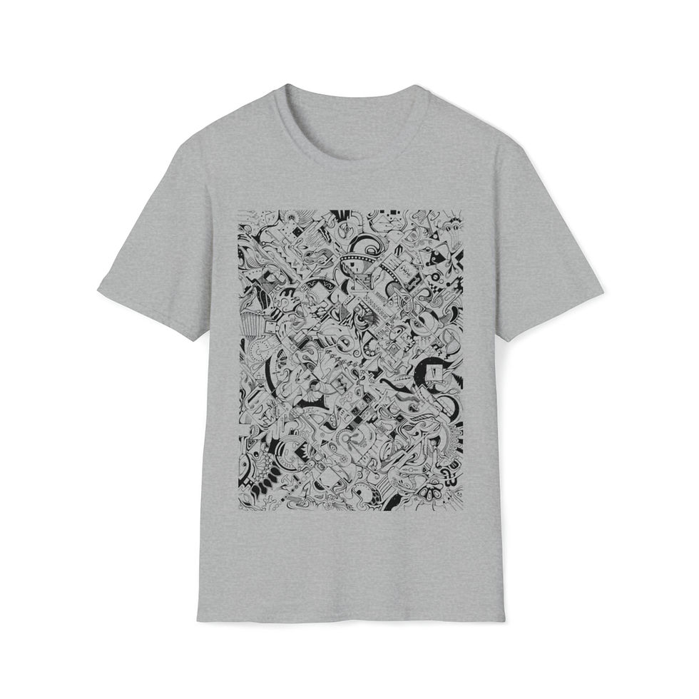 Thumbnail: Unisex Softstyle T-Shirt - Spinnaroony