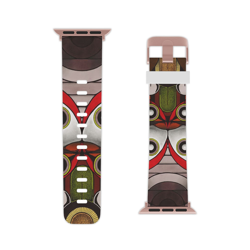Thumbnail: Watch Band for Apple Watch - The World Is On Fire