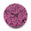 Thumbnail: Acrylic Wall Clock - Spinnaroony (light pink)