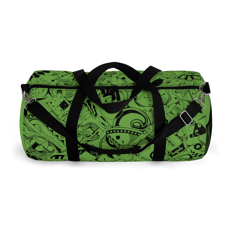 Thumbnail: Duffel Bag - Spinnaroony (green)