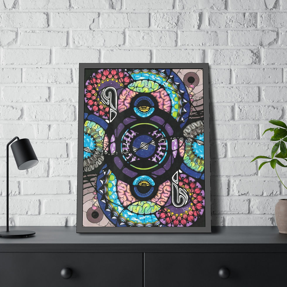 Thumbnail: Framed Paper Posters - Insomnia For The WIn