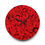 Thumbnail: Acrylic Wall Clock - Spinnaroony (red)
