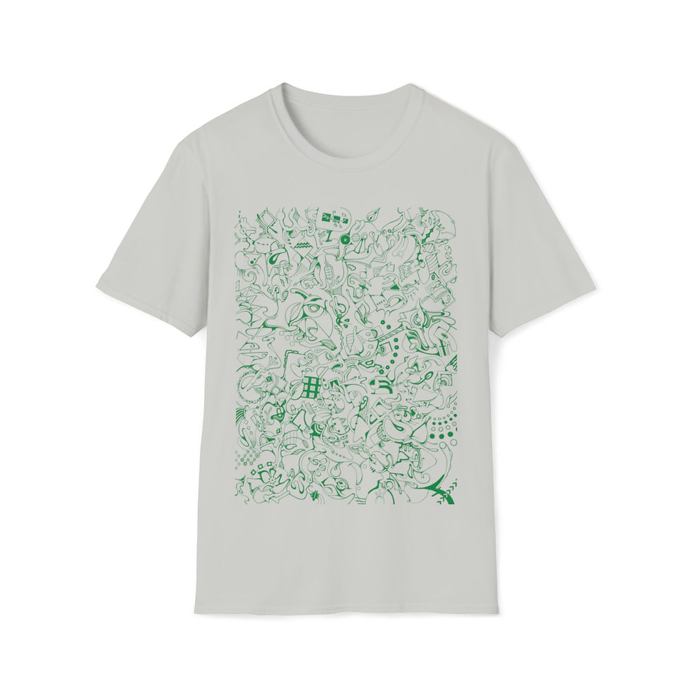 Thumbnail: Unisex Softstyle T-Shirt - Spinnaroony