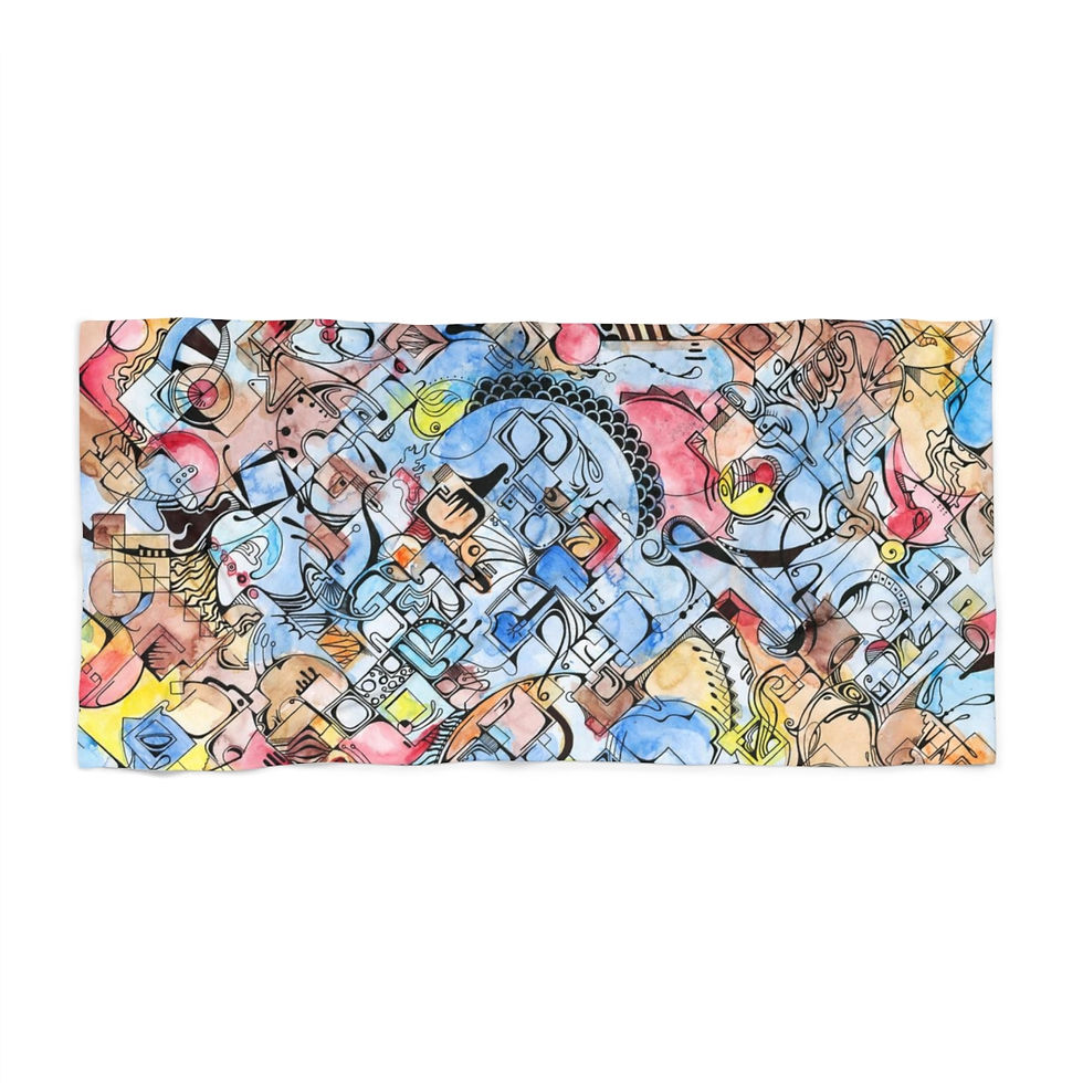 Thumbnail: Beach Towel - Trap Doors 2