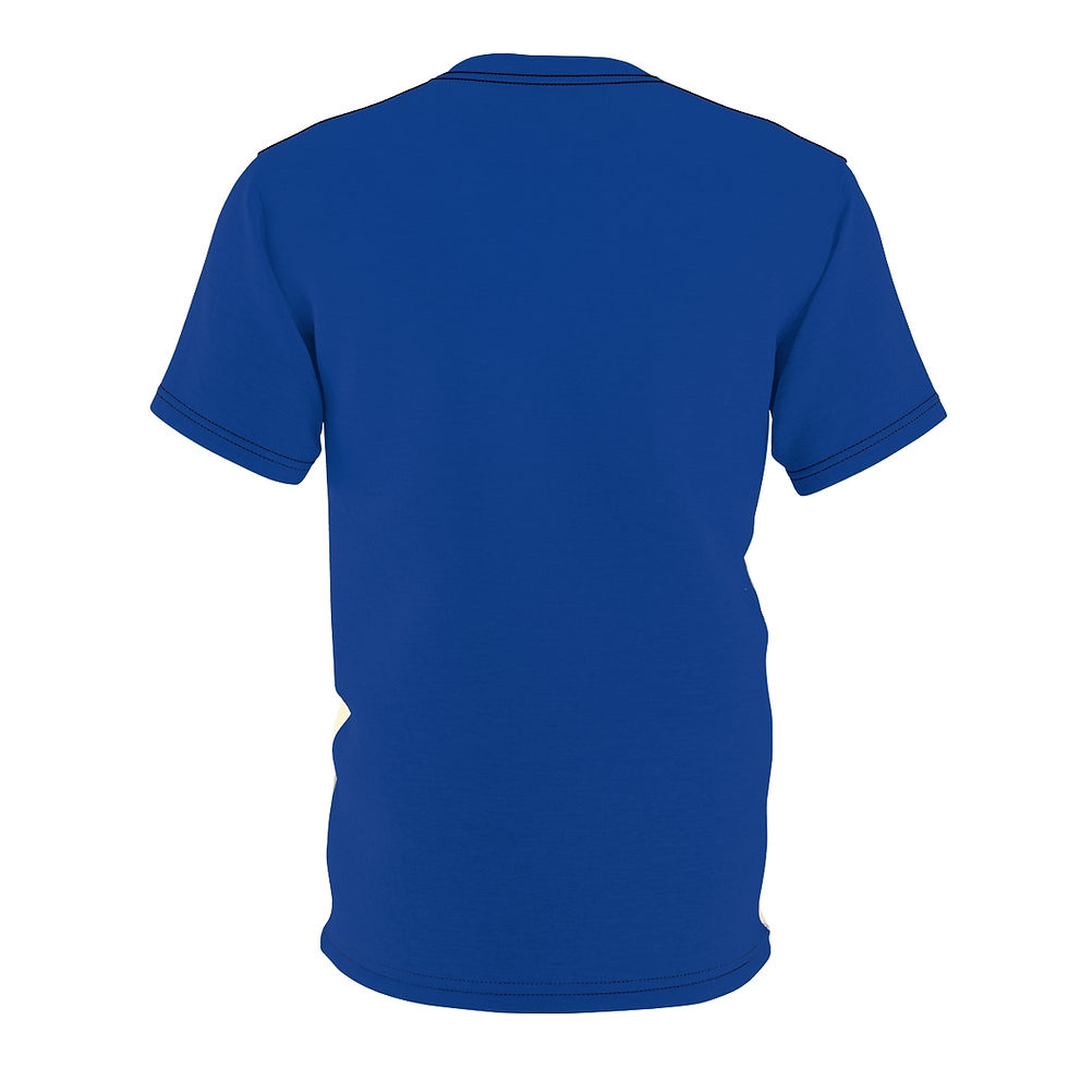 Thumbnail: Unisex Short Sleeve Tee (AOP) - Mario Mario (dark blue)