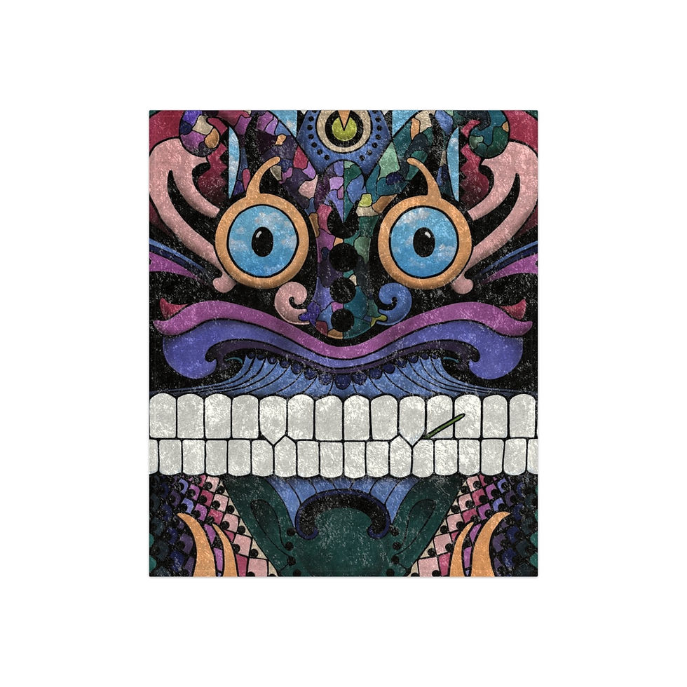 Thumbnail: Crushed Velvet Blanket - Wicked Ways