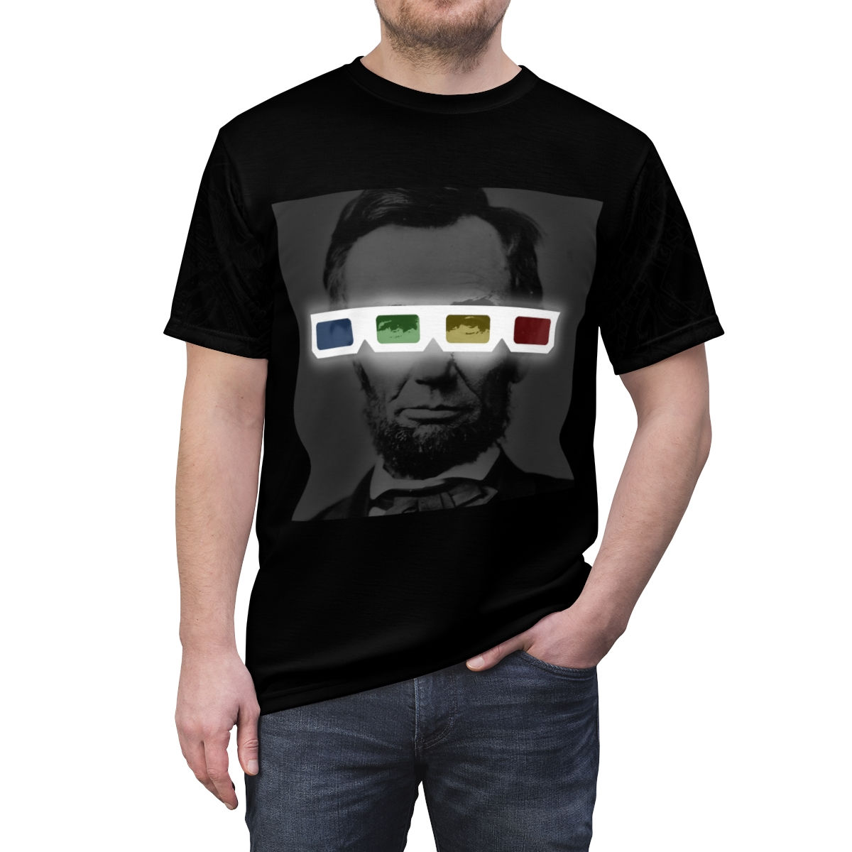 Unisex Short Sleeve Tee (AOP) - Untitled