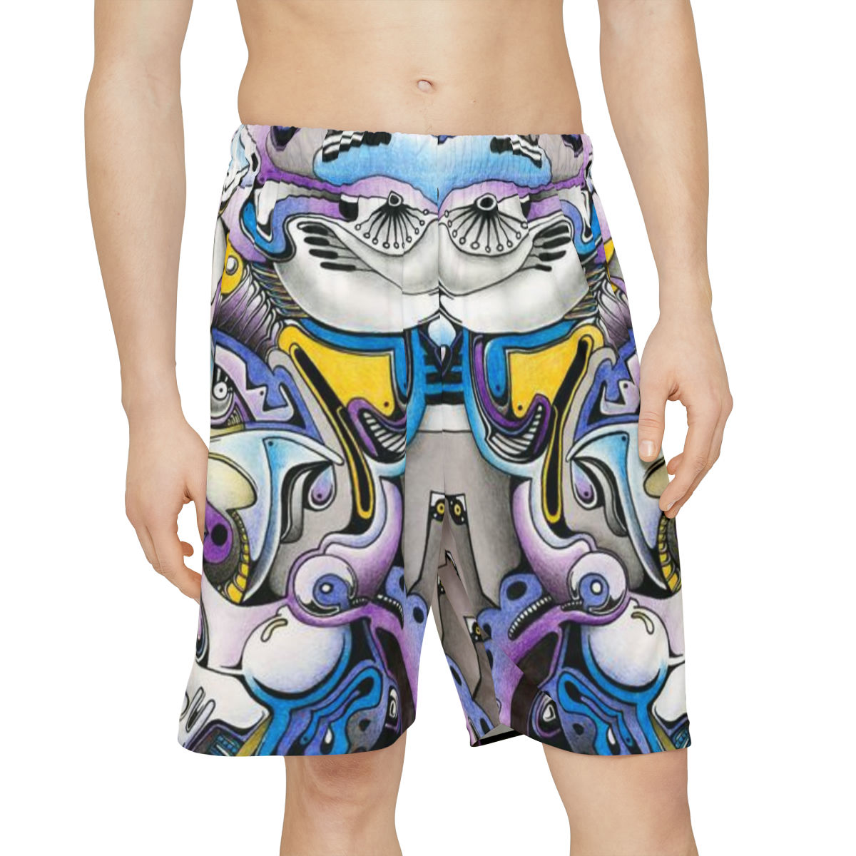 Men’s Sports Shorts (AOP) - RELIC