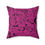 Thumbnail: Polyester Square Pillow - Spinnaroony (pink)