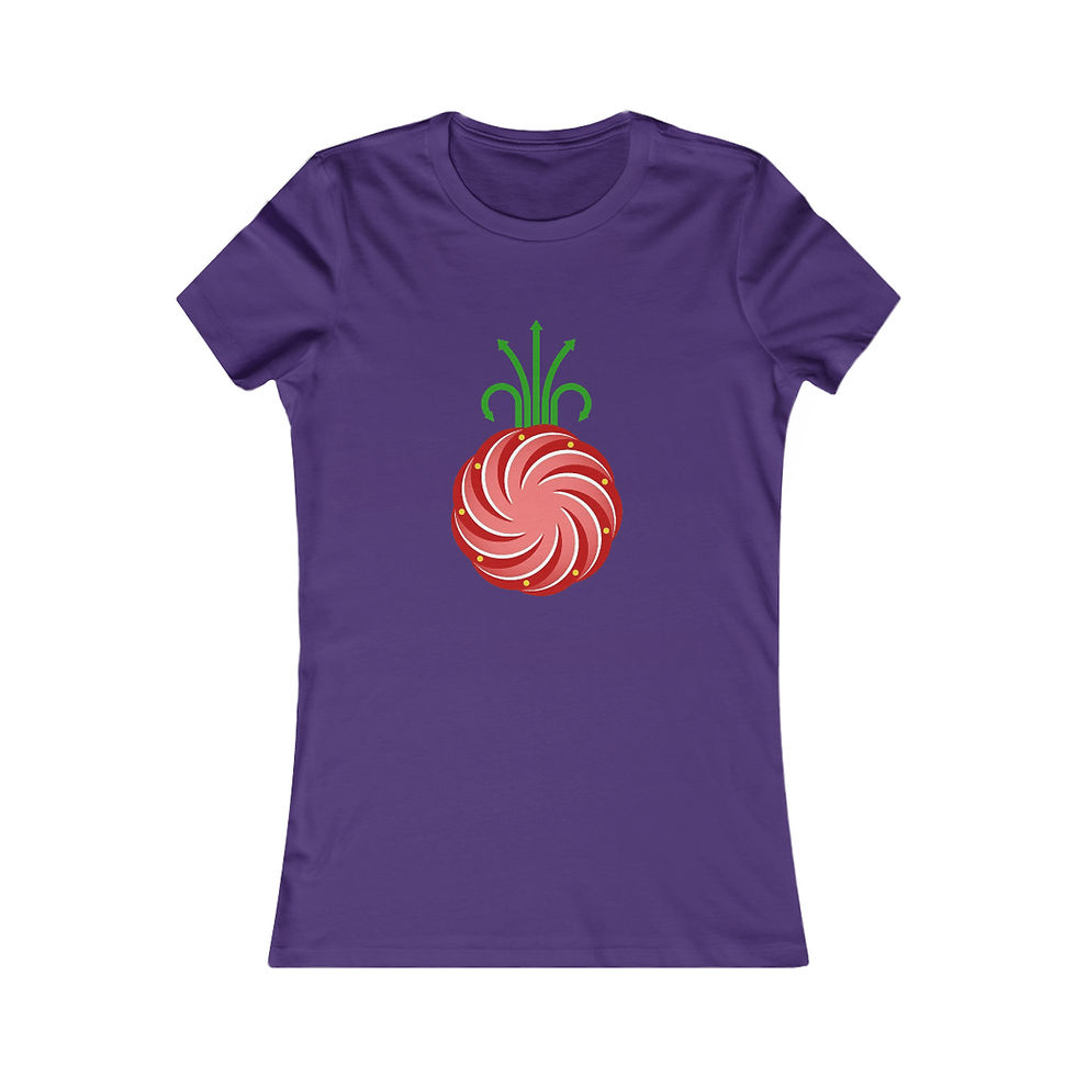 Thumbnail: Women's Favorite Tee - Strawberry Deconstructed