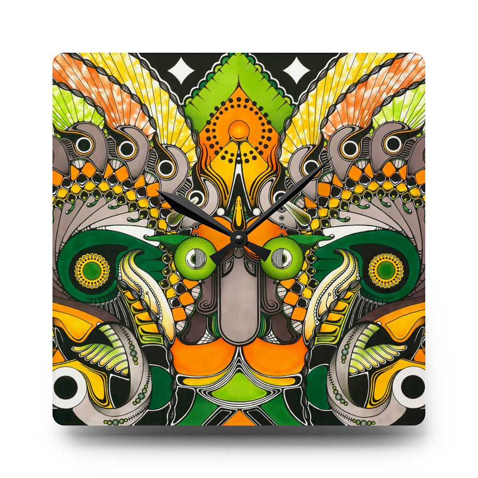 Thumbnail: Acrylic Wall Clock - Dankenstein