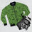 Thumbnail: Men's Bomber Jacket (AOP) - Spinnaroony (green)