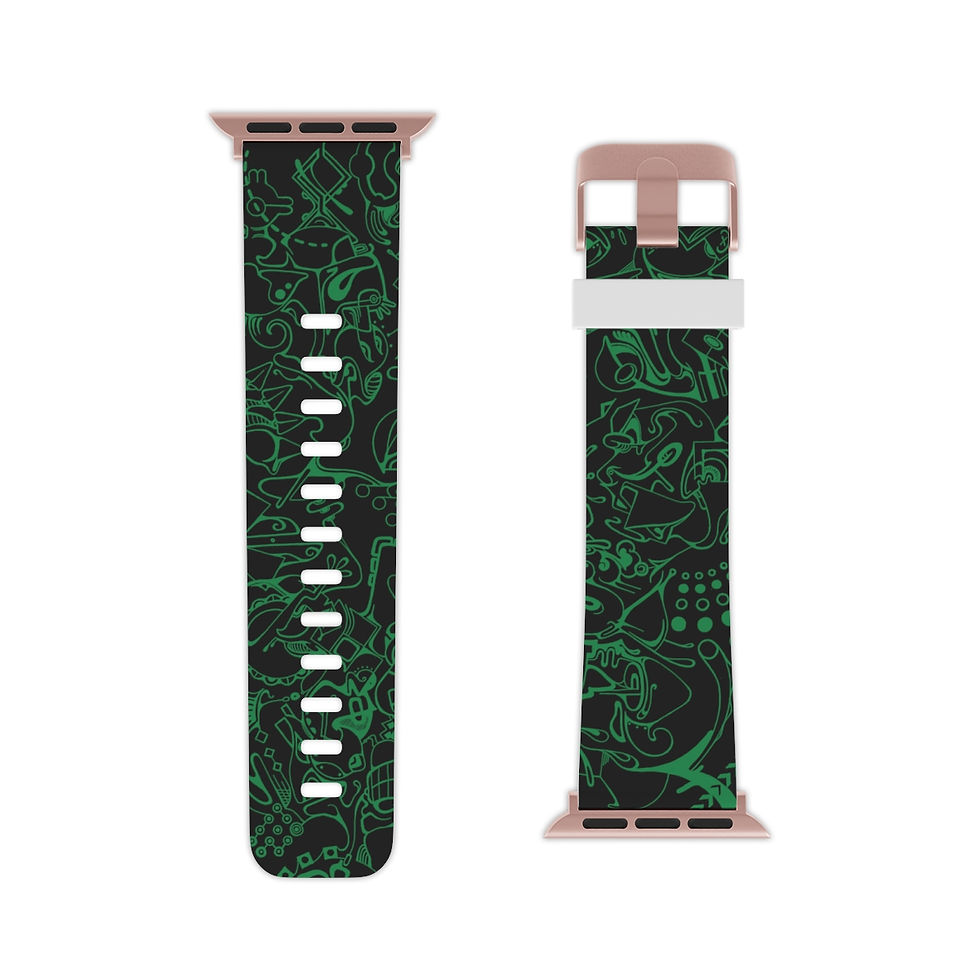 Thumbnail: Watch Band for Apple Watch - Spinnaroony 2 (black)