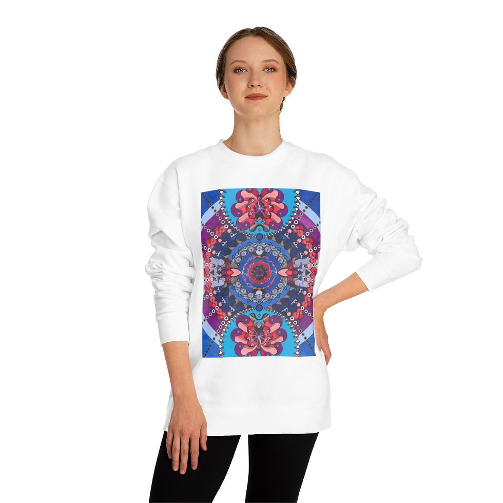Thumbnail: Unisex Crew Neck Sweatshirt - Flirt