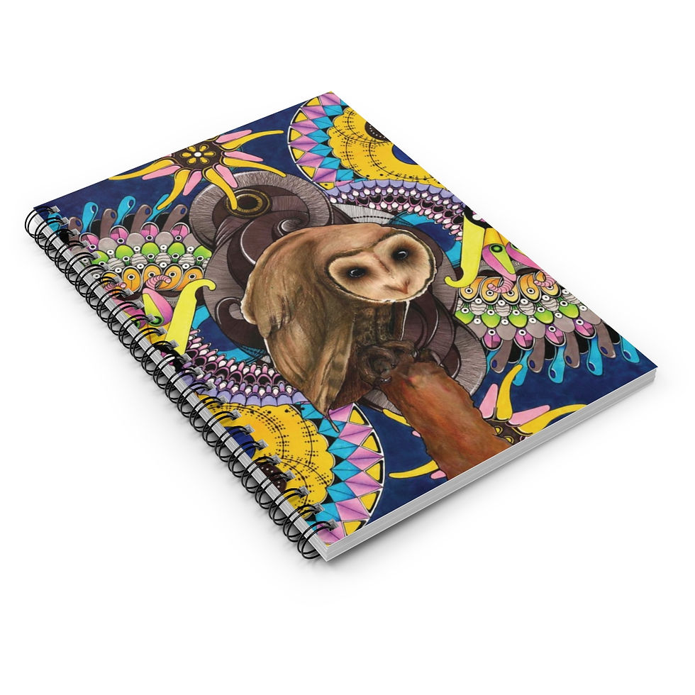 Spiral Notebook - Dark, Sacred Night