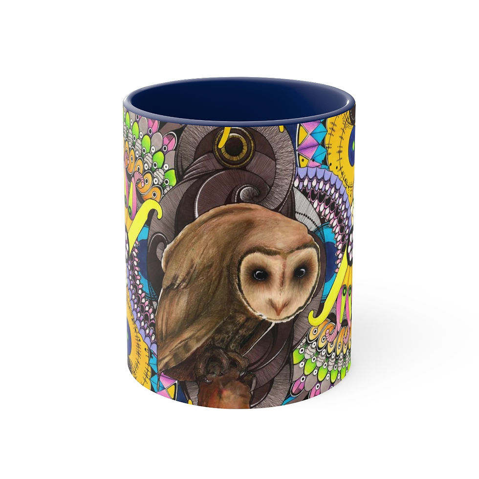 Thumbnail: Accent Coffee Mug, 11oz - Dark, Sacred Night