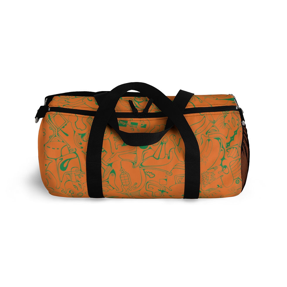 Thumbnail: Duffel Bag - Spinnaroony 2 (orange)