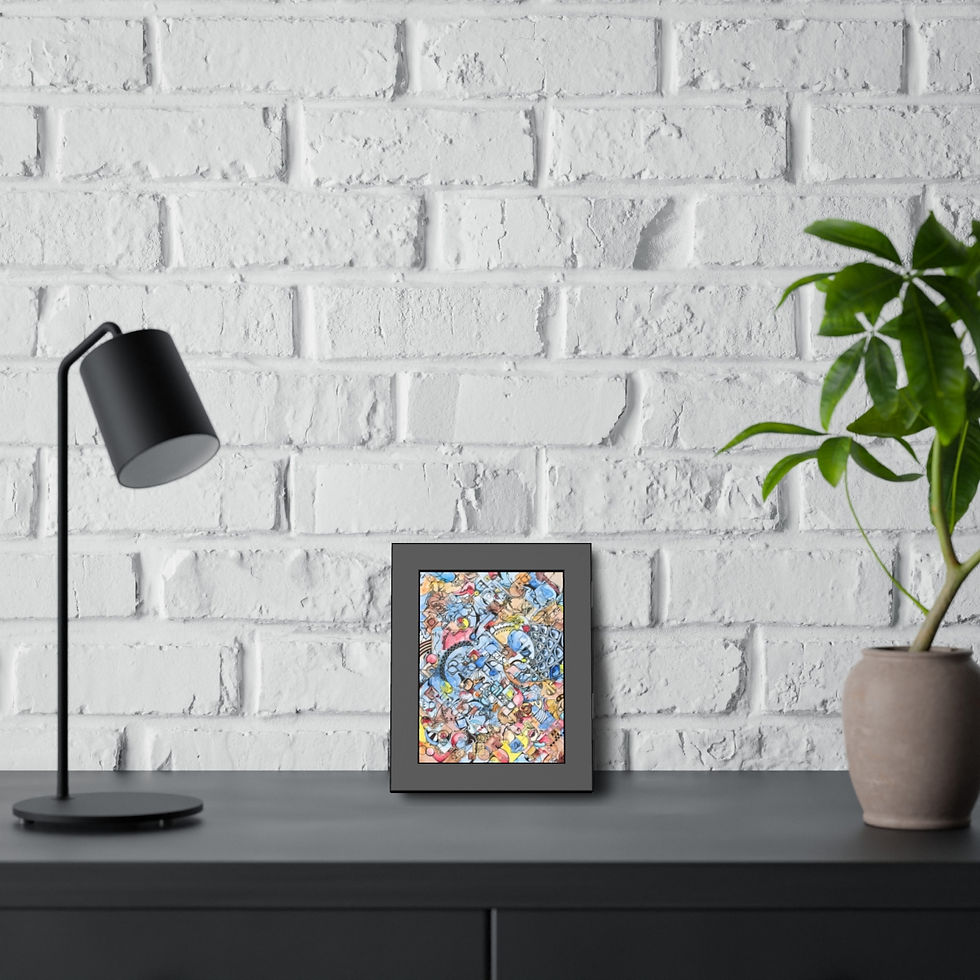 Thumbnail: Framed Paper Posters - Trap Doors 2