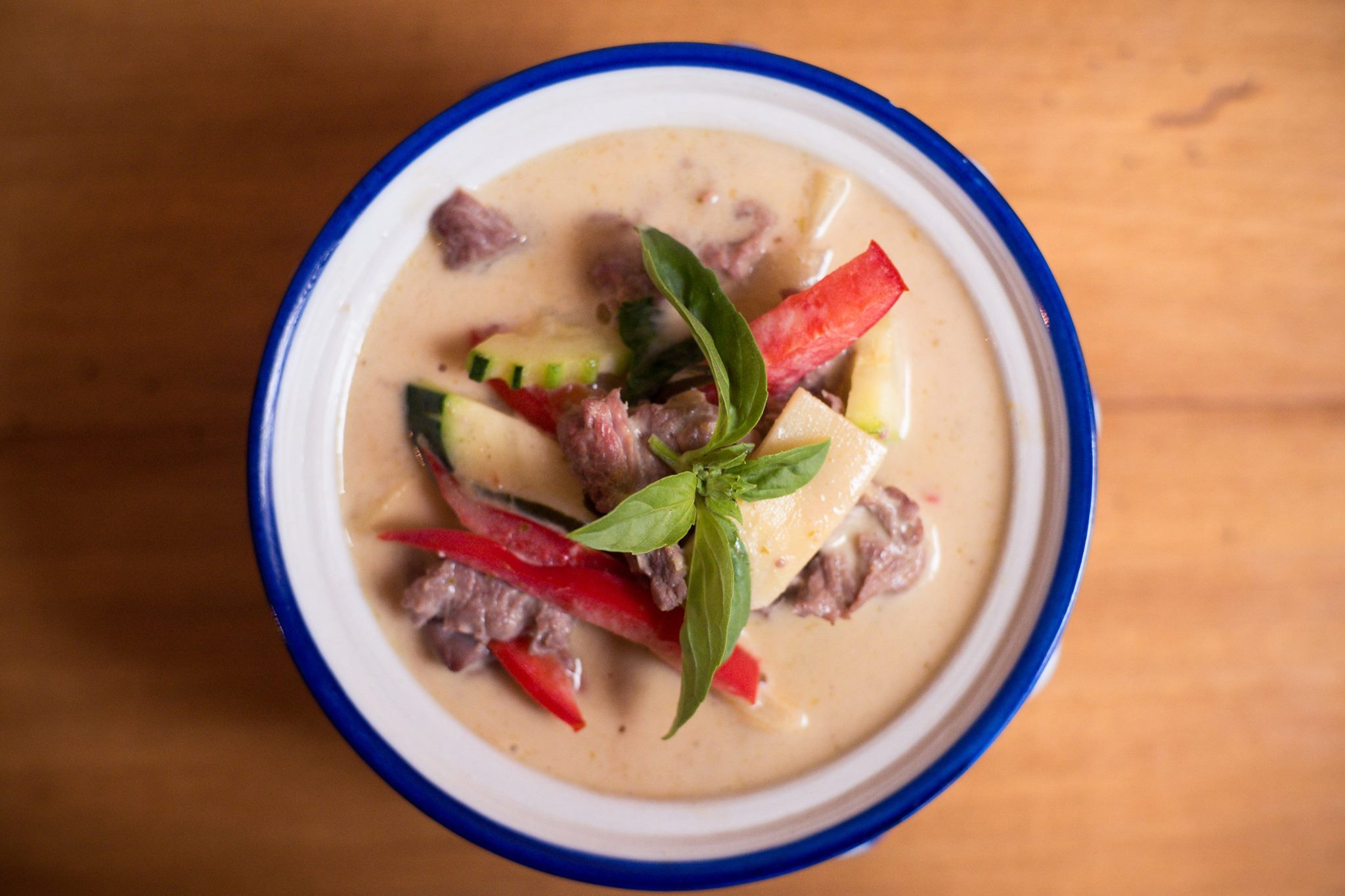 Arranged Food and Objects