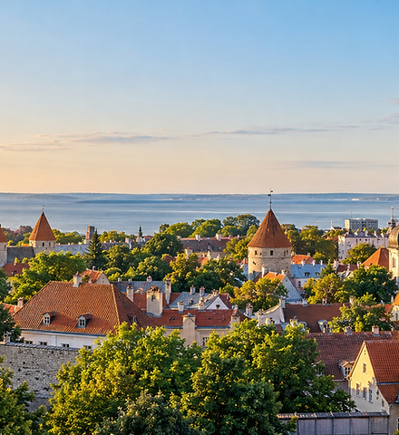 Estonia Tallinn hero - AI destination illustration.png