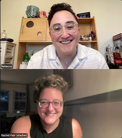 Rebecca Goldstein and Rachel Fabi