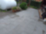 Belagsfläche mit Betonplatten